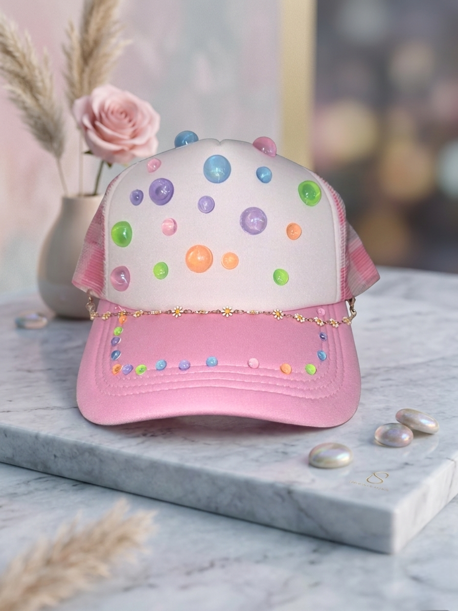 Custom bubble hat